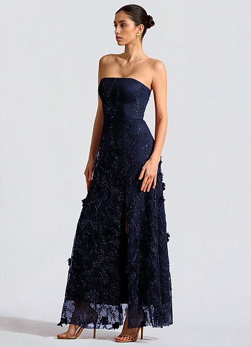beaded evening dresses uk Formal With Strapless