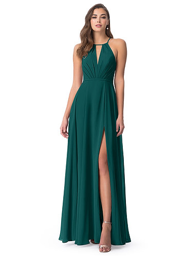 Top 150+ peacock green colour gown latest
