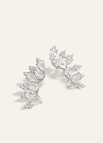 front Crystal Constellation Earrings