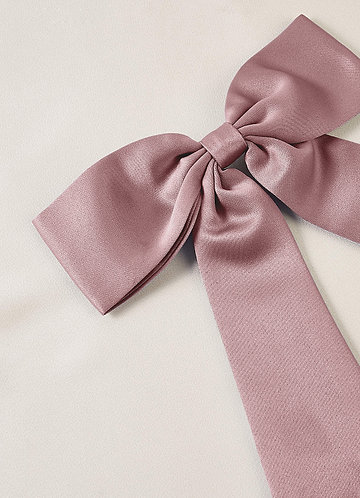 front Matching Color Bow Hair Clip Set