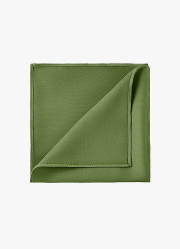 front Stretch Satin Pocket Square