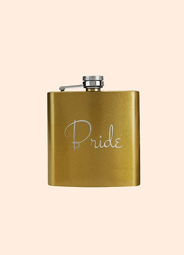 front Personalized Flasks For Bridesmaid Gifts