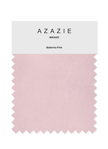 front Ballerina Pink Mikado Swatches
