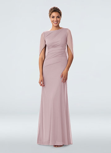 Dusty mauve mother of the hot sale bride dress