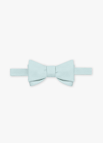 front Stretch Satin Bow Tie