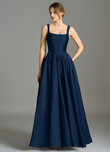Blue Tulle Bridesmaid Dresses | Azazie