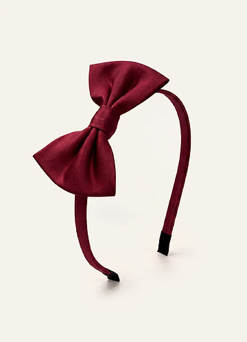 front Girls Satin Headband