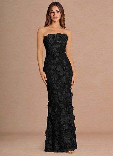 Della Black Maxi Dress image1