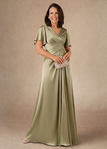 Moss Green Plus Size Mother of the Bride & Groom | Azazie Moss Green Plus Size Mother of the Bride & Groom | Azazie