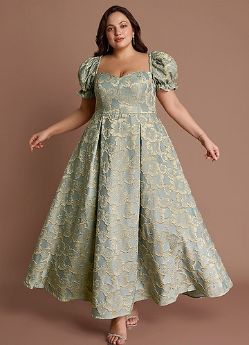 Amy Blue Maxi Dress image1