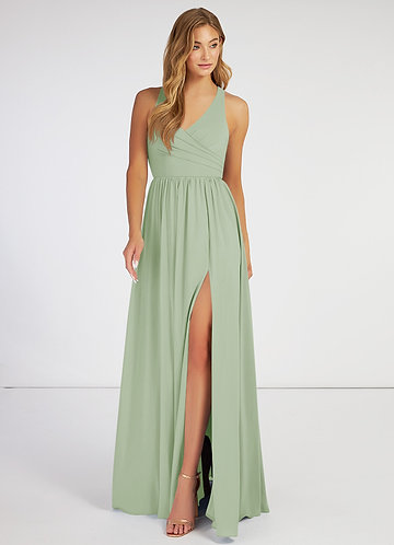 Stretch chiffon shop dress