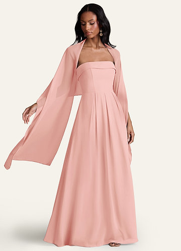 Azazie Bonnie Rosette Bridesmaid Dresses | Azazie