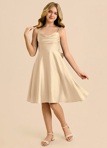 champagne colored short bridesmaid dresses Champagne Lace Lace Champagne bridesmaid dresses - 2017 New Arrival, V Neck, Short Sleeves, Customizable