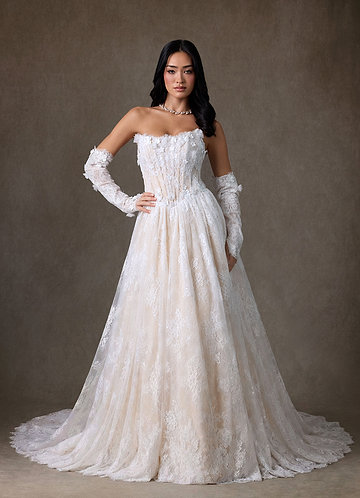 Long Sleeve Boho Wedding Dresses | Azazie