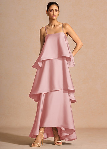 Itasca Diset Lyserød Maxikjole image1