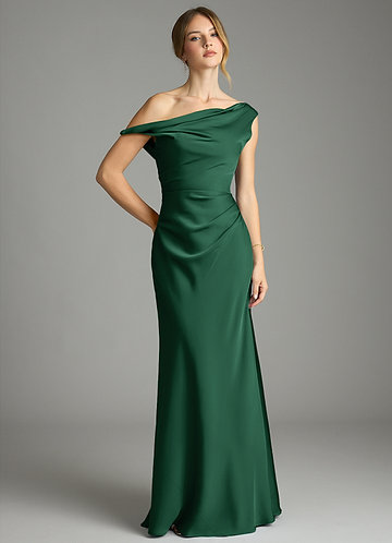 bottle green bridesmaid dresses uk Dark Dresses丨Azazie Color:Gray Admiral Plaid