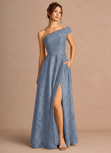 Priscilla Powder Blue Maxi Dress image1