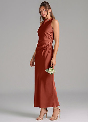 Remi Ruby Red Maxi Dress | Azazie