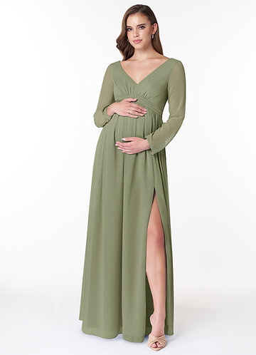 Azazie Teton Maternity Bridesmaid Dresses  image1