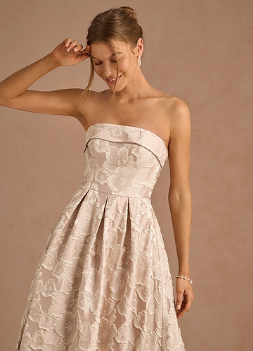 Florentine Vintage Blush Maxi Dress image1 0