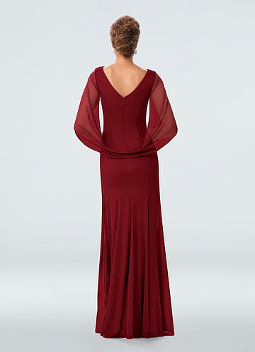 burgundy mother of the bride outfit