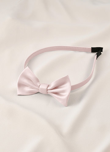 front Girls Satin Headband