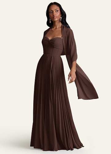beach fall wedding guest dress Alejandra Alonso Rojas One Shoulder Shawl Dress in Kelly Green 8 main image 1