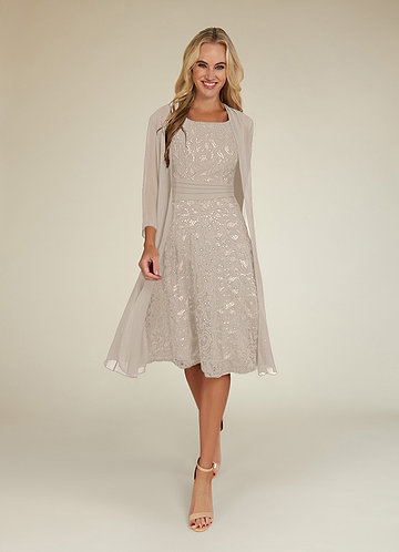 Mother fashion of the bride cocktail length dresses