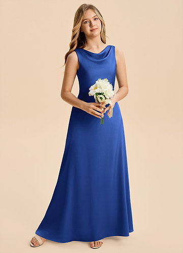 royal blue bridesmaid dresses uk Junior pattern_Tulle