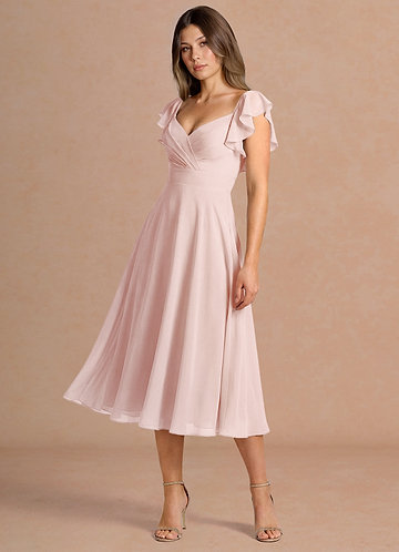 vestido Meio-dia Pó Rosa Leilani image1