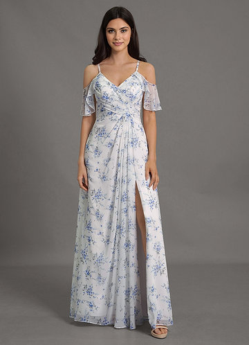 azazie blue floral dress Tommy Hilfiger Women's IM AF Cotton Midi Fit & Flare Polo Dress