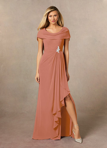 Tangerine Mother of the Bride Dresses