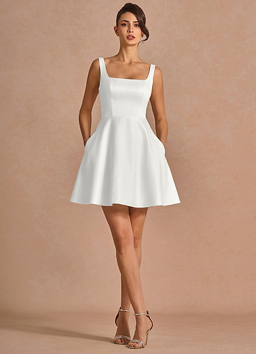 Robe Courte Blanc Brynn image1