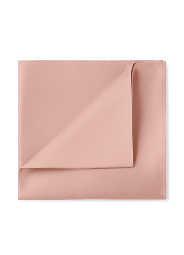 front Pochette de costume en satin mat