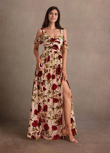 Tracy Tracy Pink Multi Maxi Dress image1 0