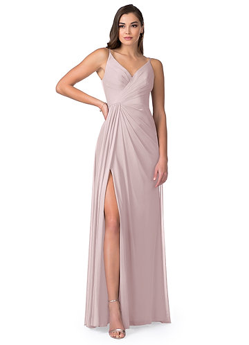dusty mauve dress