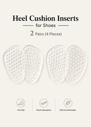 front 2 Pairs Invisible Gel Foot Cushions