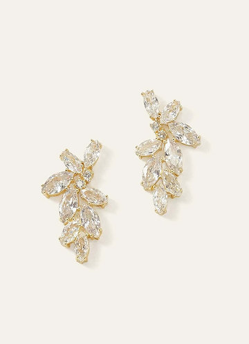princess polly baby blue dress Bridesmaids Earrings | Made in the UK main image 0