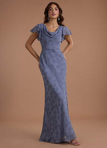 Jane Maxi Klänning Blå Iris image1