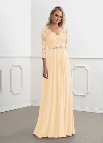 mother of the bride peach dresses