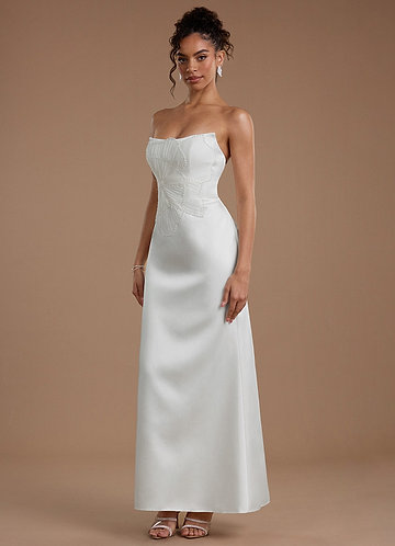 sachin and babi light blue dress White Formal Dresses
