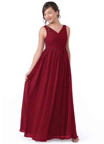Burgundy Junior Bridesmaid Dresses | Azazie