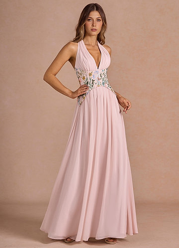 Ellis Blush Pink Multi Maxi Dress image1