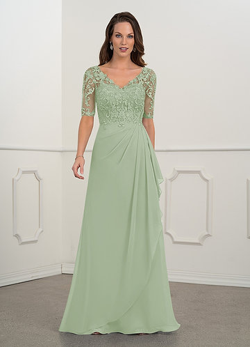 sage color mother of the bride dresses