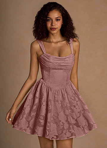 Ivy Light Pink Mini Dress image1