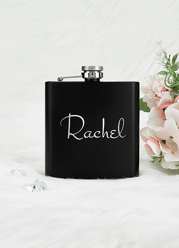 front Personalized Flasks For Bridesmaid Gifts