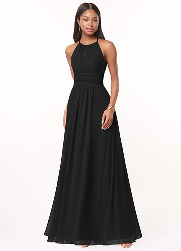 chinese dress ladies Lady Black Tie - Josie Gown - Daisy Flower Beaded Bodice
