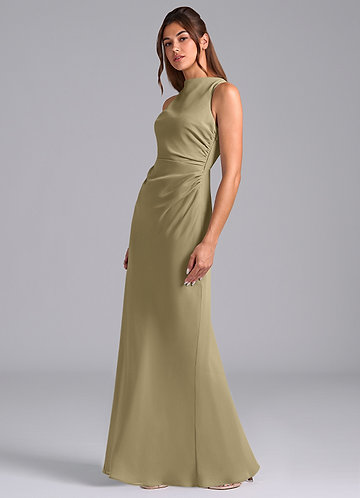 Moss Green Bridesmaid Dresses