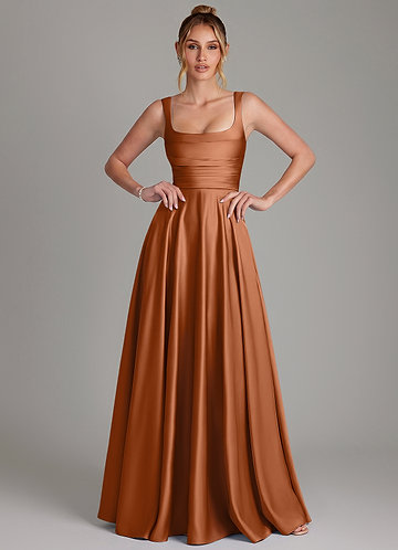 Copper Bridesmaid Dresses