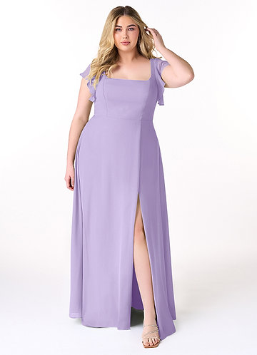 green emerald velvet dress Off The Shoulder Purple Plus Size Long Prom Dress with Slit ARD2014 main image 1